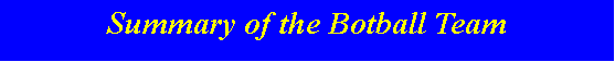 Text Box: Summary of the Botball Team